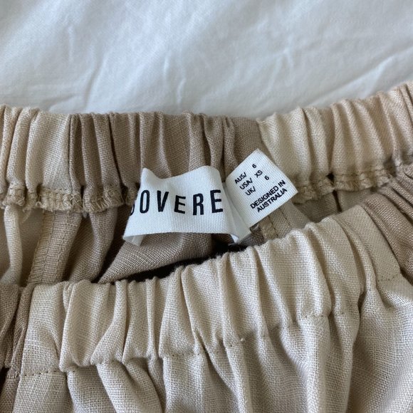 (BRAND NEW) DESSERT SAND SUMMER DRESS - 100% LINEN + REVERSIBLE (XS) - Picture 4 of 8